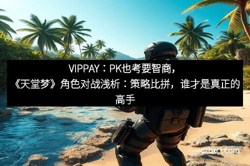VIPPAY：PK也考要智商，《天堂梦》角色对战浅析：策略比拼，谁才是真正的高手？